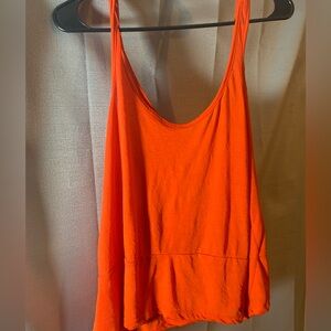 Orange H&M tank top